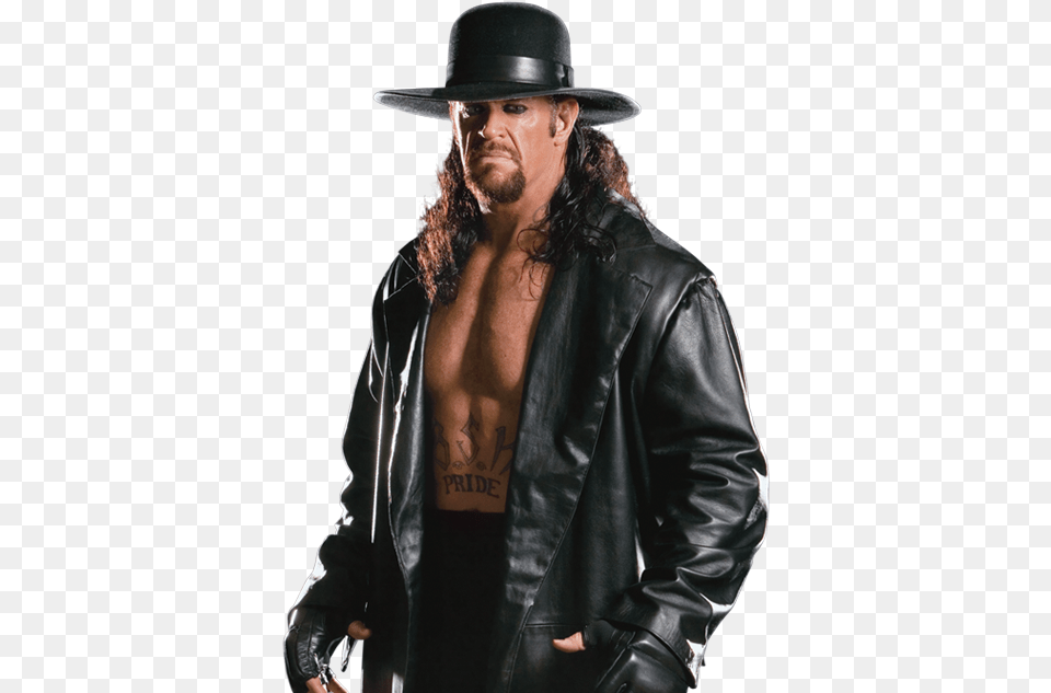 With Transparent Background Undertaker, Jacket, Clothing, Coat, Hat Free Png Download