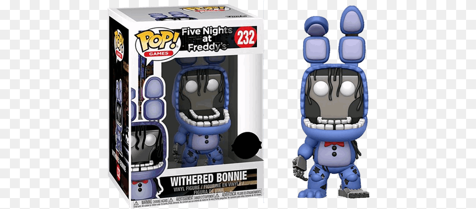 Withered Bonnie Funko Pop, Robot, Baby, Person Free Png Download