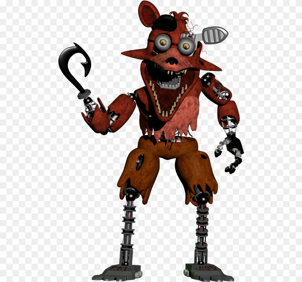 Withered Foxy Five Nights At Freddys, Toy Png
