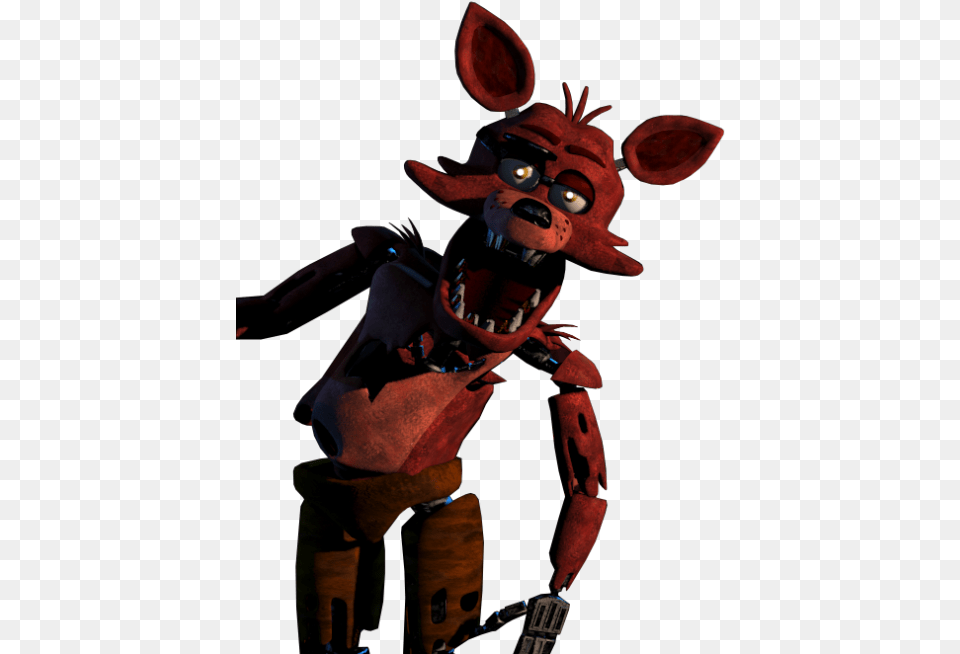 Withered Foxy Fnaf, Adult, Male, Man, Person Free Png Download