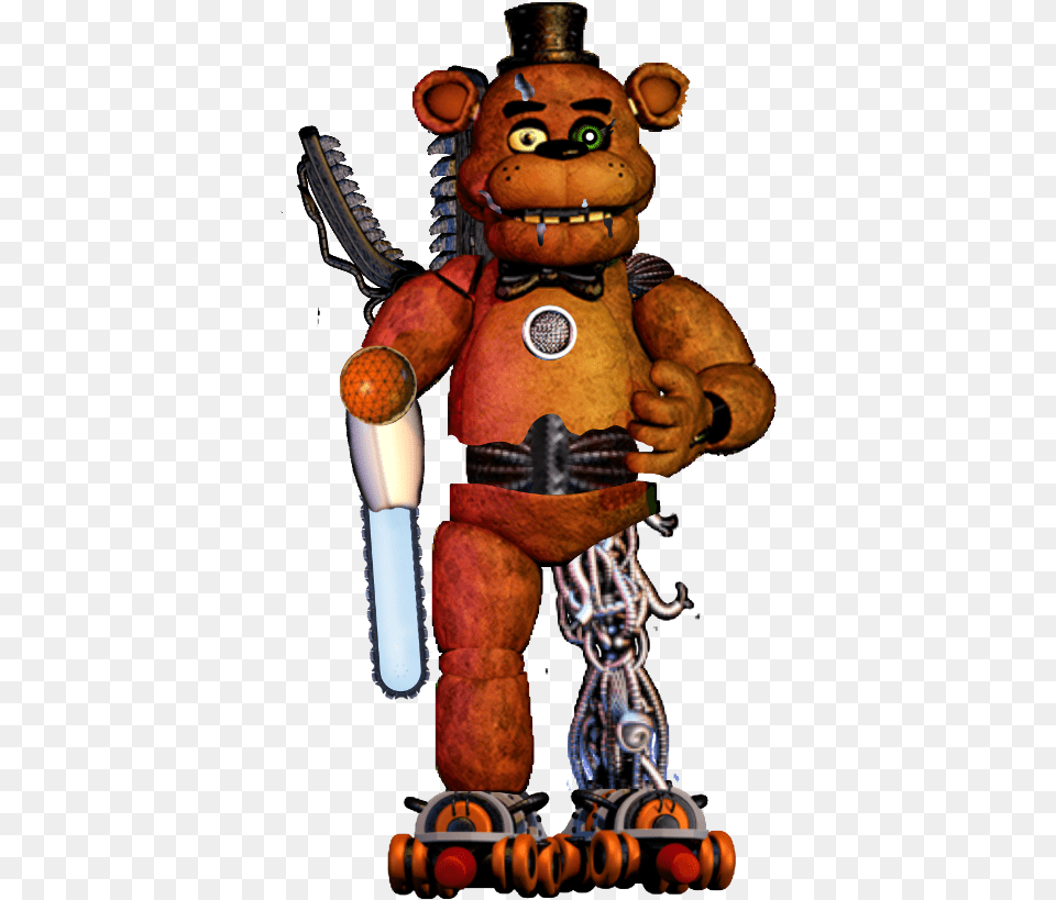 Withered Freddy Fnaf 1 Clipart Fnaf 1 Old Freddy, Smoke Pipe Png Image