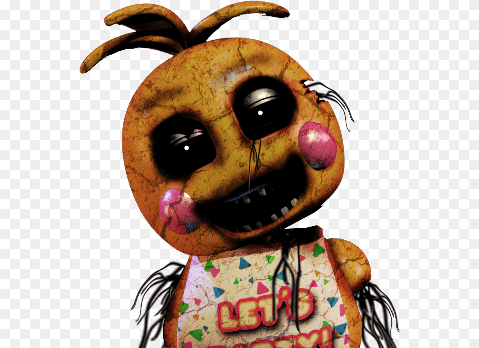 Withered Toy Chica By Fazboggle, Adult, Female, Person, Woman Png