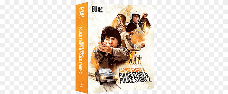 Within The Limited Edition Box Set Extras Include Jackie Chan Police Story Blu Ray Eureka, Advertisement, Poster, Book, Publication Png