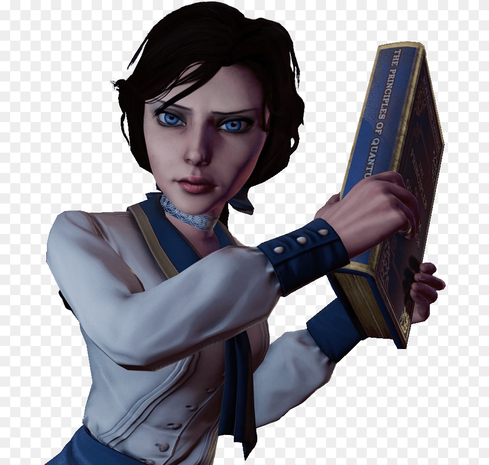 Without Original Ambient Light Bioshock Infinite, Publication, Book, Adult, Person Free Png Download