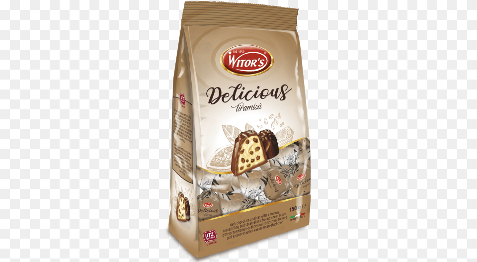 Witor S Praline Delicius Tiramis Multigrain Bread, Food, Chocolate, Dessert, Sweets Free Png Download