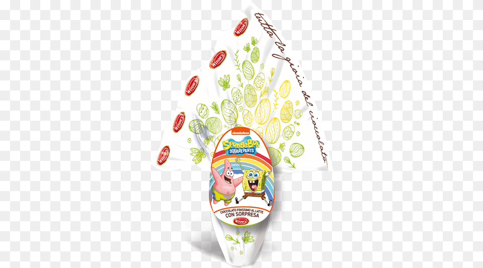 Witor S Uova Di Pasqua Spongebob Egg, Clothing, Hat, Swimwear Free Png Download