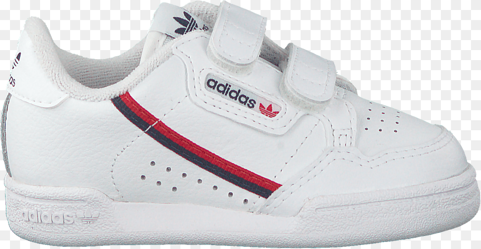 Witte Adidas Lage Sneakers Continental 80 Cf I Sneakers, Clothing, Footwear, Shoe, Sneaker Free Png