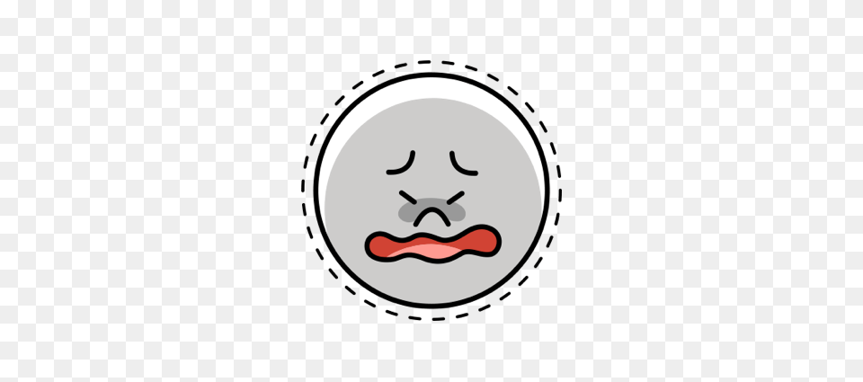Witty Moon Emoji, Face, Head, Person, Logo Png Image