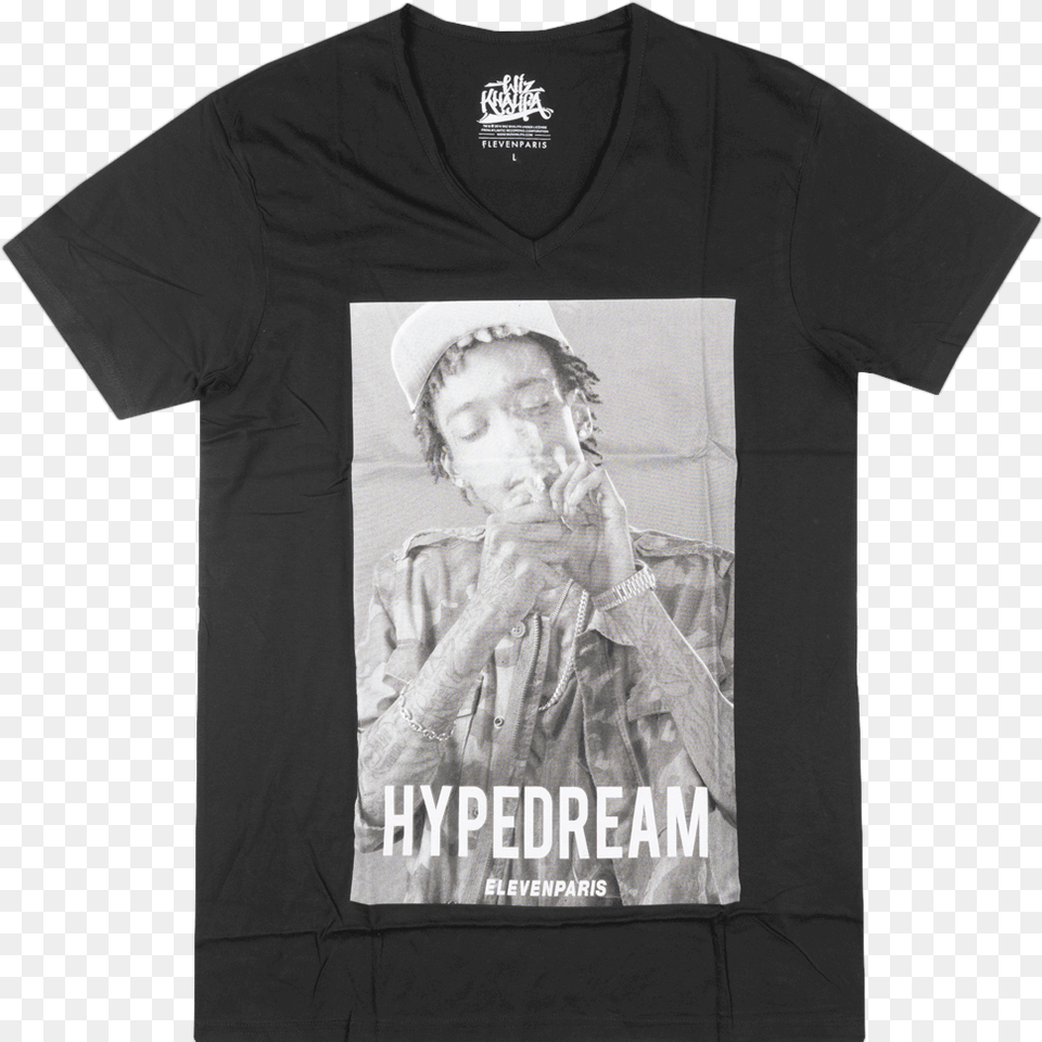Wiz Khalifa Hypedream Tee Active Shirt, Clothing, Person, T-shirt, Face Free Png