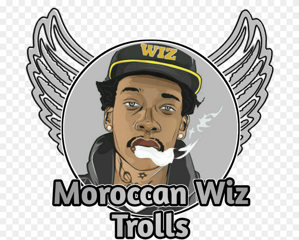 Wiz Trolls Logo Language, Sticker, Adult, Person, Man Free Png