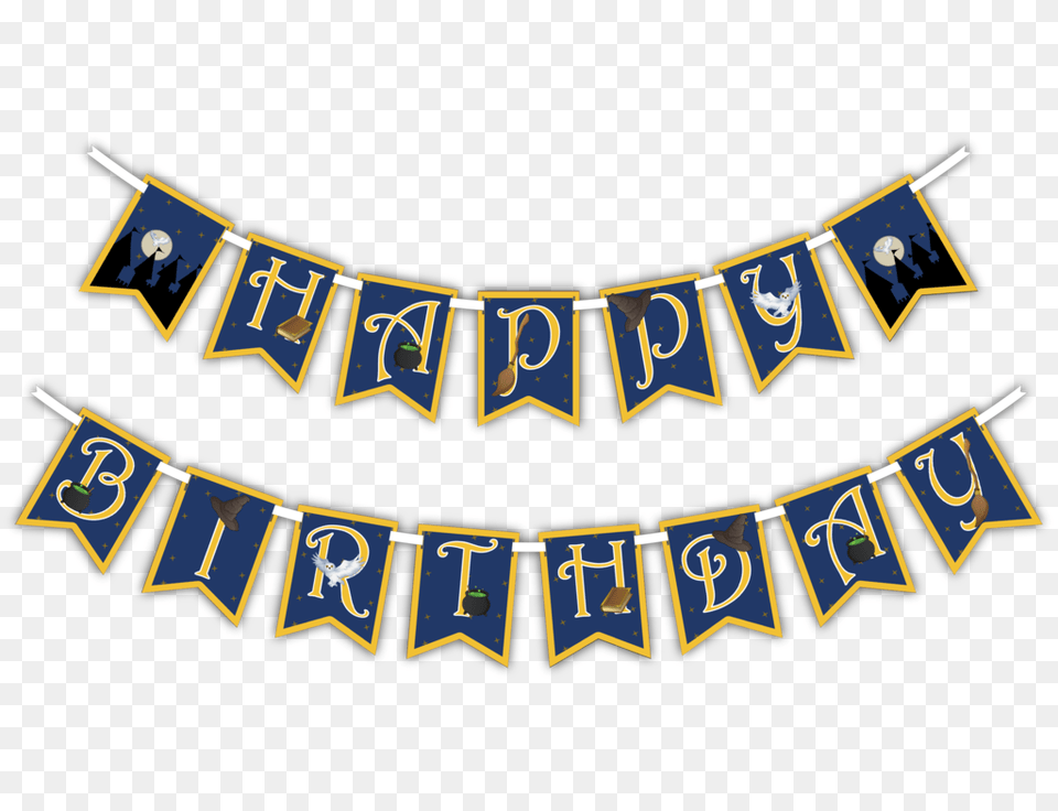 Wizard Castle Birthday Party Supplies, People, Person, Text, Banner Free Transparent Png
