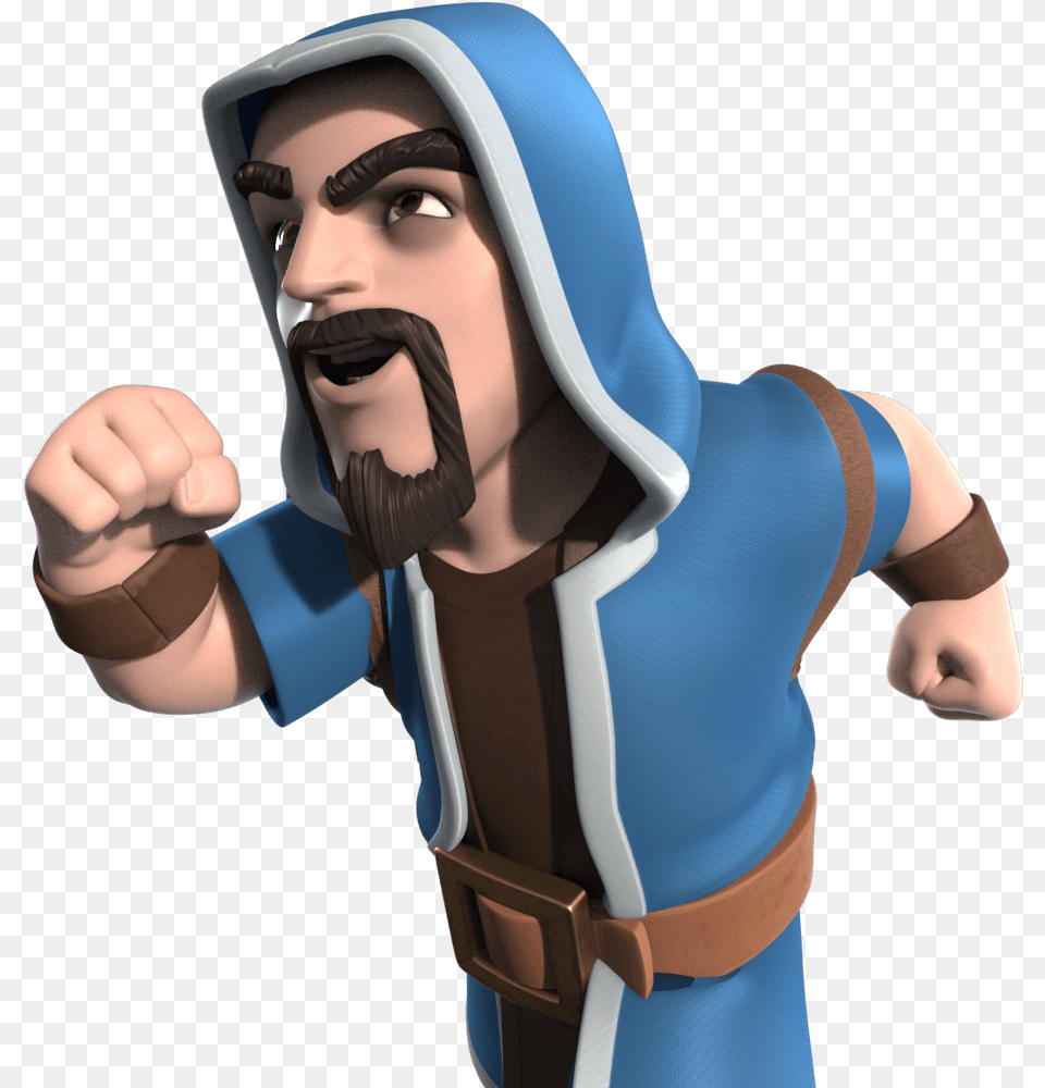 Wizard Clash Royale Wizard, Person, Clothing, Costume, Adult Png Image