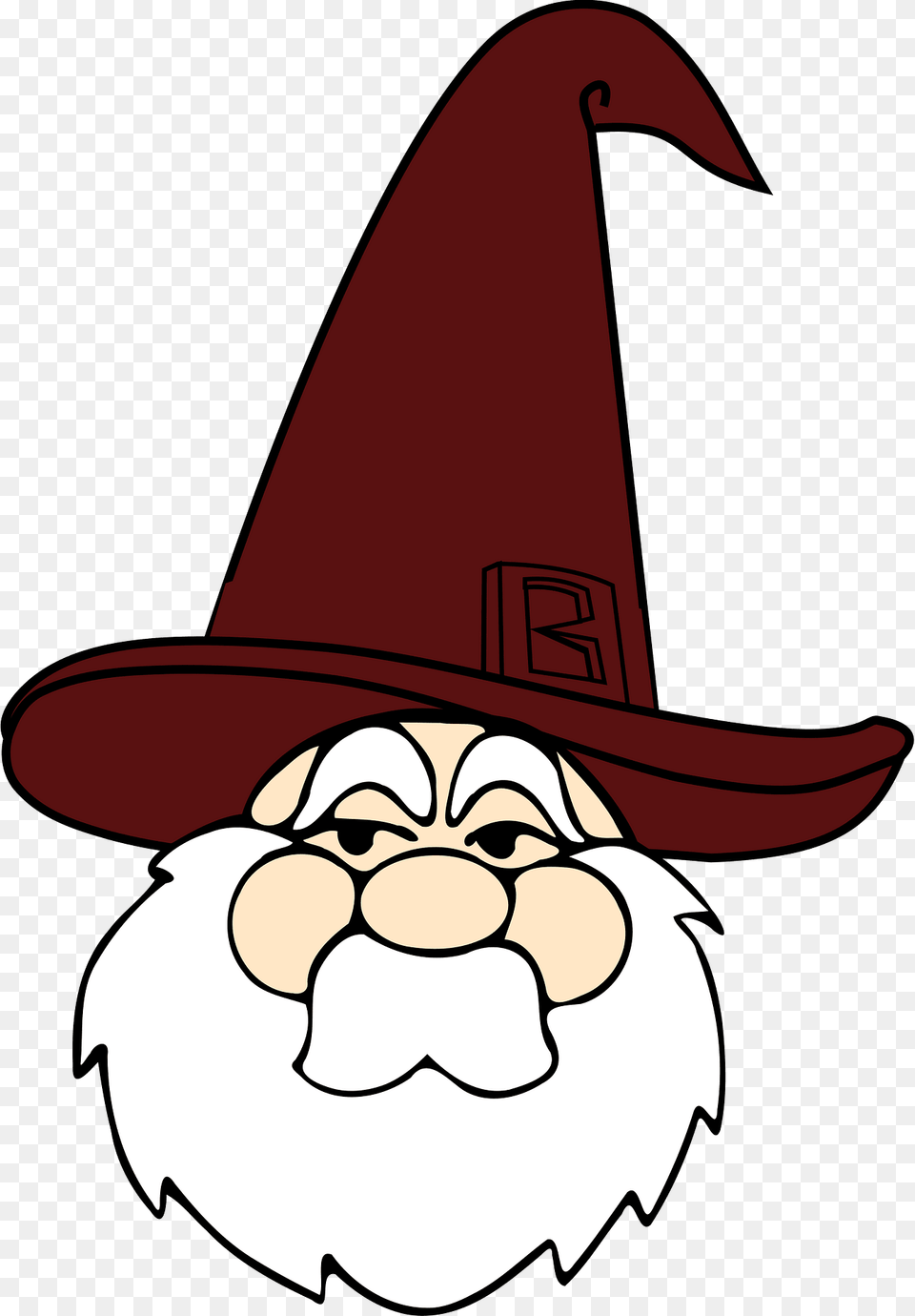 Wizard Clipart, Hat, Clothing, Face, Person Free Transparent Png