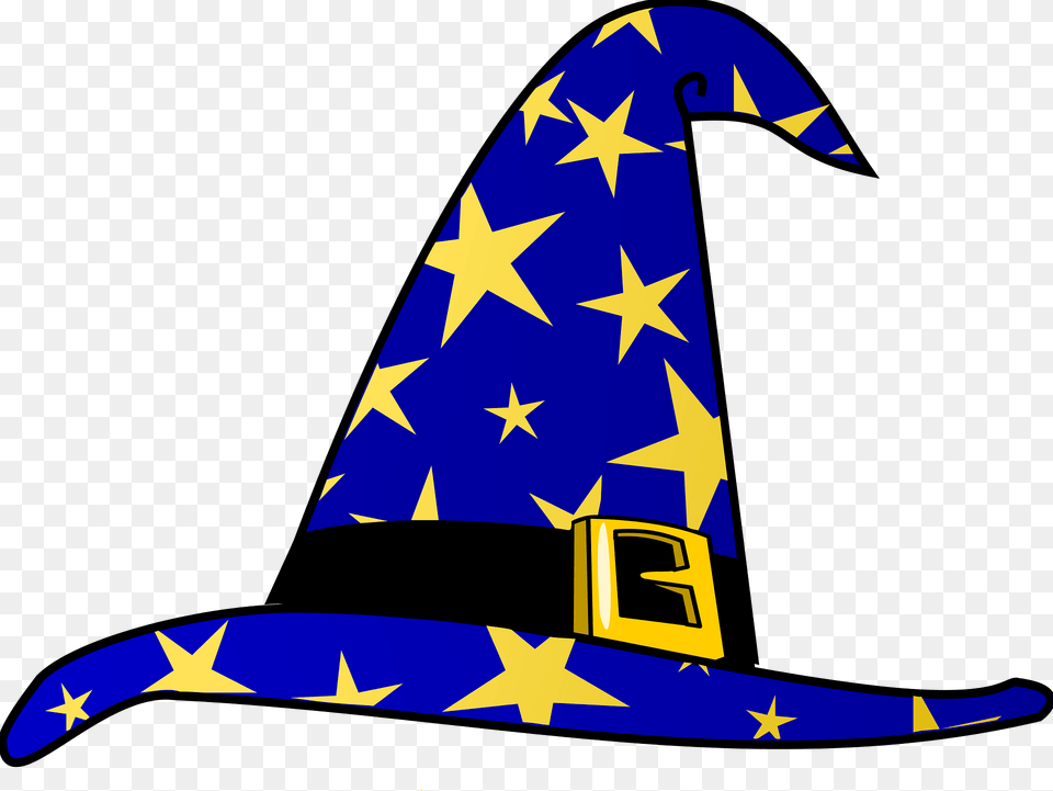 Wizard Hat Clipart, Clothing Free Png