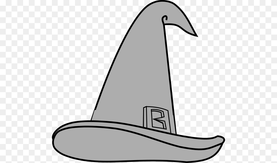 Wizard Hat Gray Clip Art, Clothing, Cowboy Hat Free Png Download