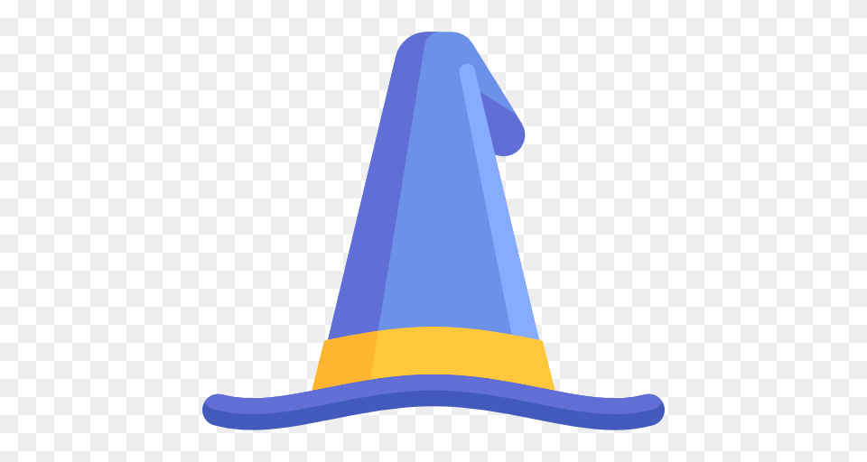 Wizard Hat Party Halloween Magician Fashion Costume Icon, Clothing, Cone Free Png