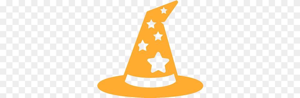 Wizard Hat Small Website Wizard Hat Transparent Orange, Clothing, Symbol, Device, Grass Png Image
