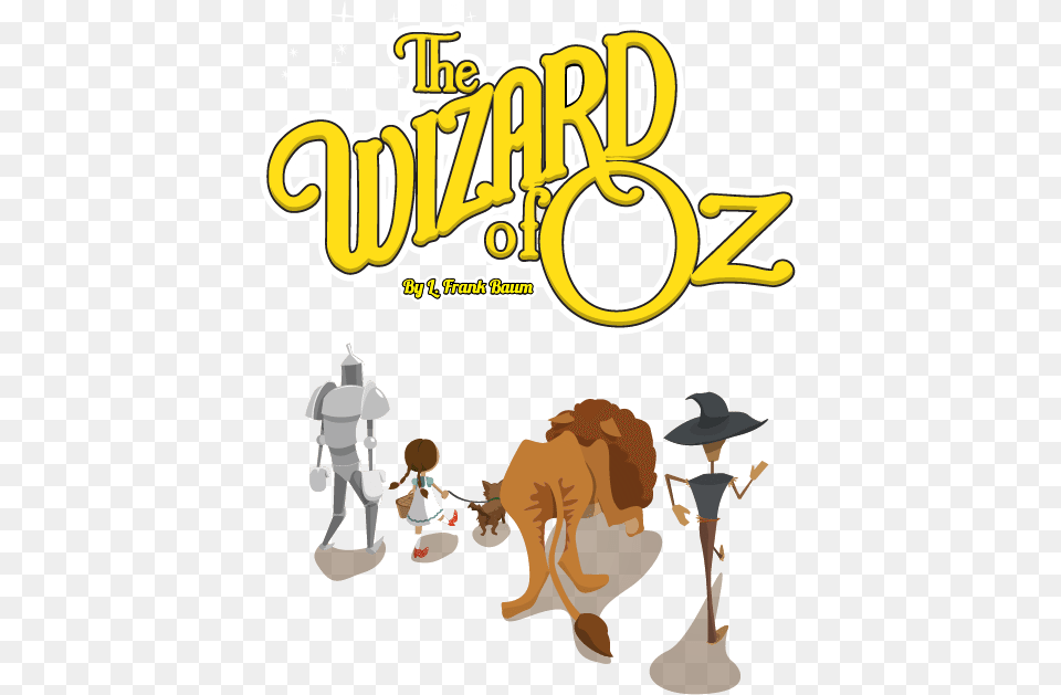 Wizard Of Oz Clipart Logo Transparent Wizard Of Oz Clipart, Book, Publication, Comics, Person Free Png Download