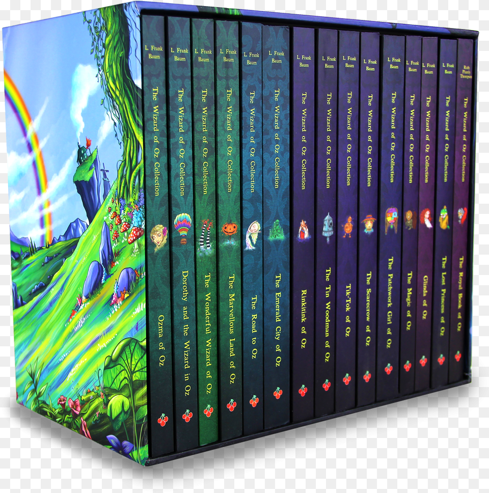 Wizard Of Oz Collection 15 Books, Book, Publication, Indoors, Library Png Image