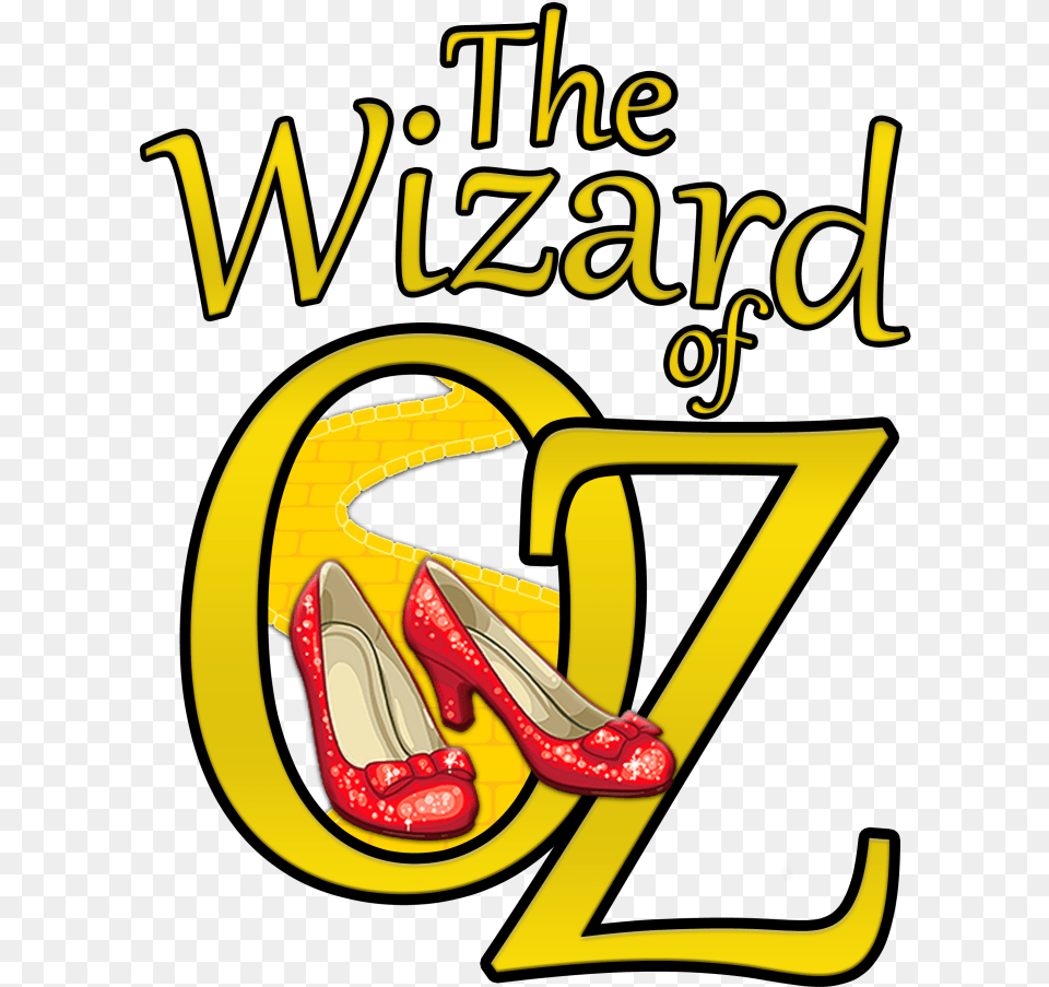 Wizard Of Oz Logo, Clothing, Footwear, Shoe, High Heel Png