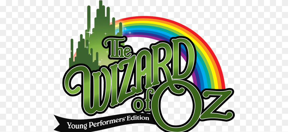 Wizard Of Oz Logo Wizard Of Oz Young Performers Edition, Green, Dynamite, Weapon, Art Png Image