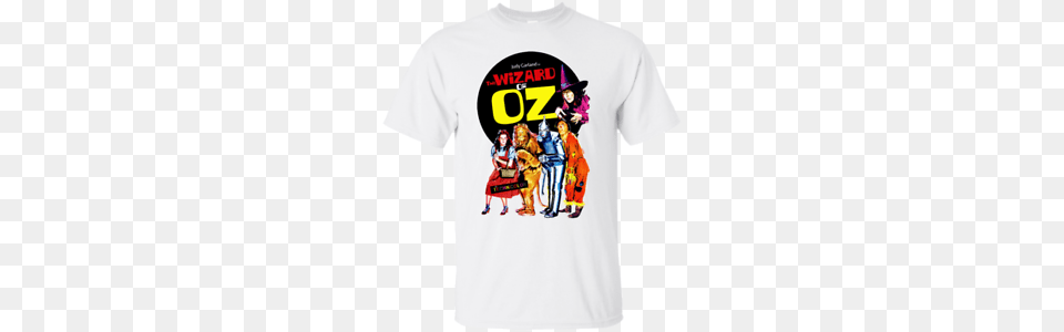 Wizard Of Oz Retro Movie Judy Garland Scarecrow Cowardly Lion, Clothing, T-shirt, Adult, Female Free Transparent Png