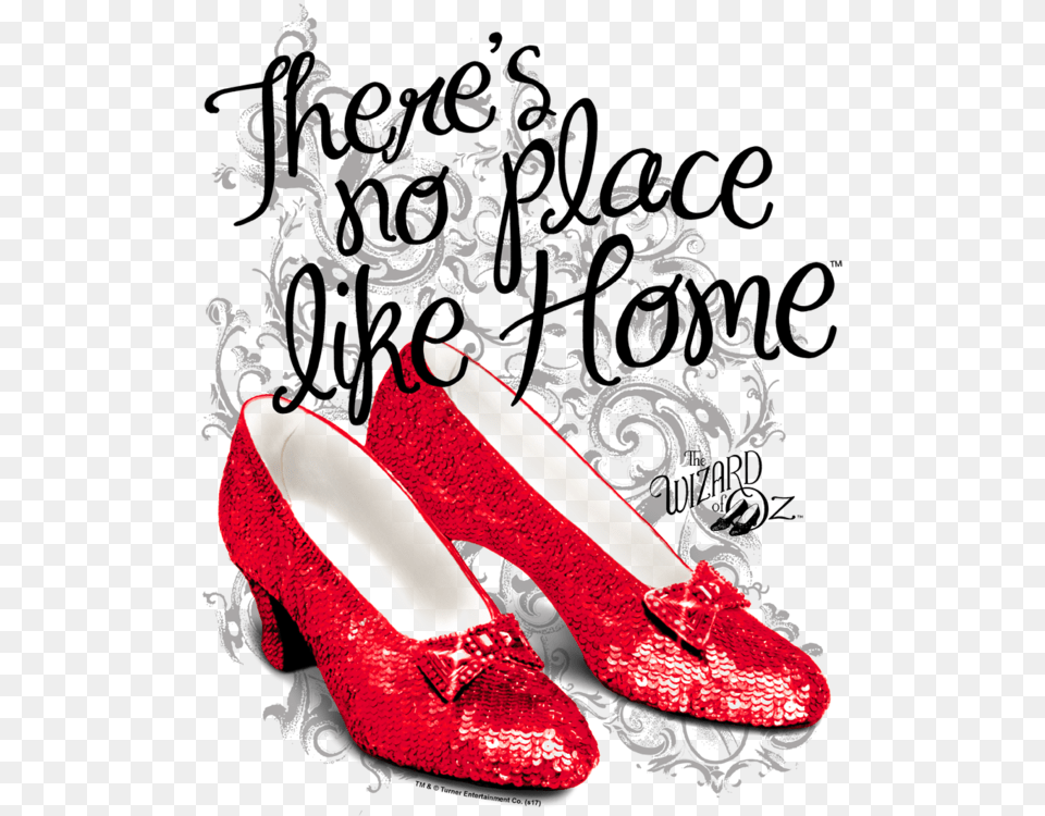 Wizard Of Oz Ruby Slippers Toddler T Shirt, Clothing, Footwear, High Heel, Shoe Free Png Download