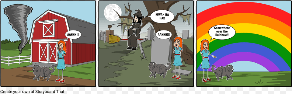 Wizard Of Oz Storyboard, Book, Comics, Publication, Outdoors Free Transparent Png