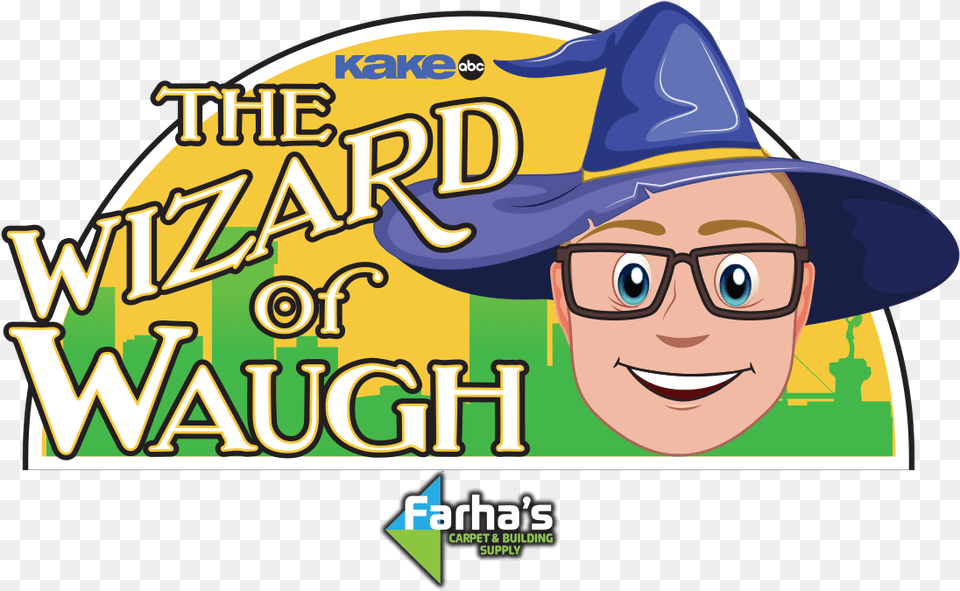 Wizard Of Waugh Cartoon, Clothing, Hat, Advertisement, Accessories Free Transparent Png