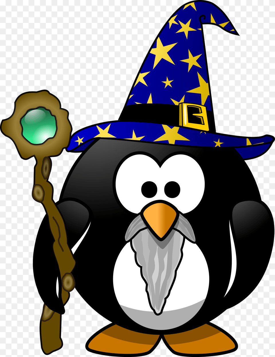 Wizard Penguin, Clothing, Hat, Animal, Fish Free Transparent Png
