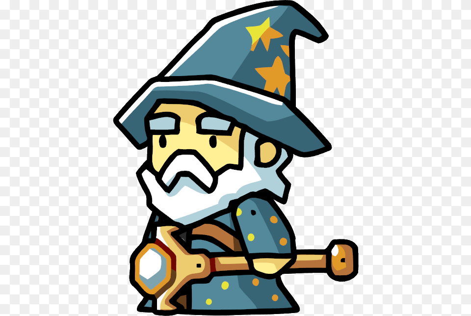 Wizard Simple Drawing Scribblenauts Wizard, Device, Grass, Lawn, Lawn Mower Png Image