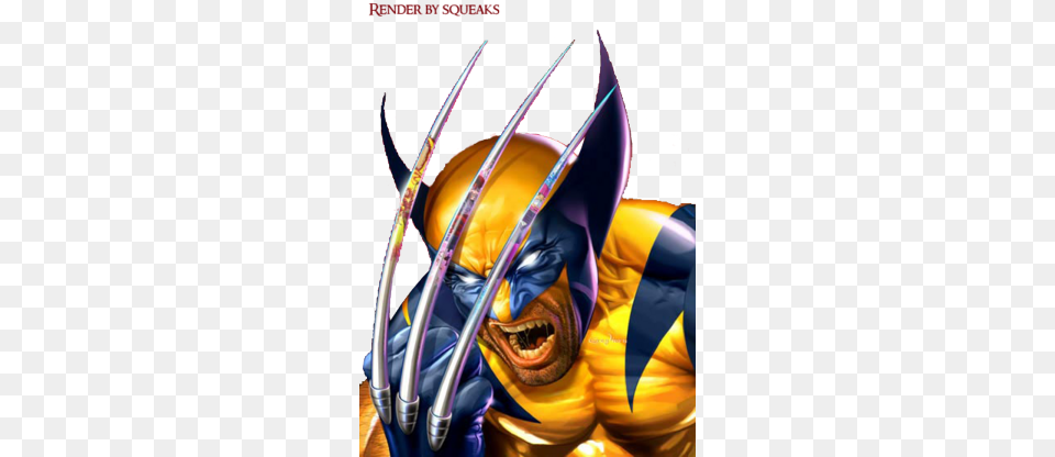 Wizard Wolverine Xmen Digital Renders Digital Wallpapers Low Budget Cosplay, Book, Comics, Publication, Bow Png