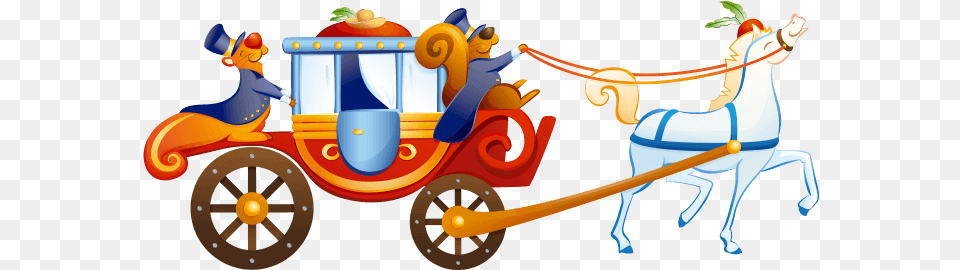 Wizards And Princesses Wallstickers For Kids Pumpkin Cinderella, Carriage, Vehicle, Transportation, Wagon Free Transparent Png
