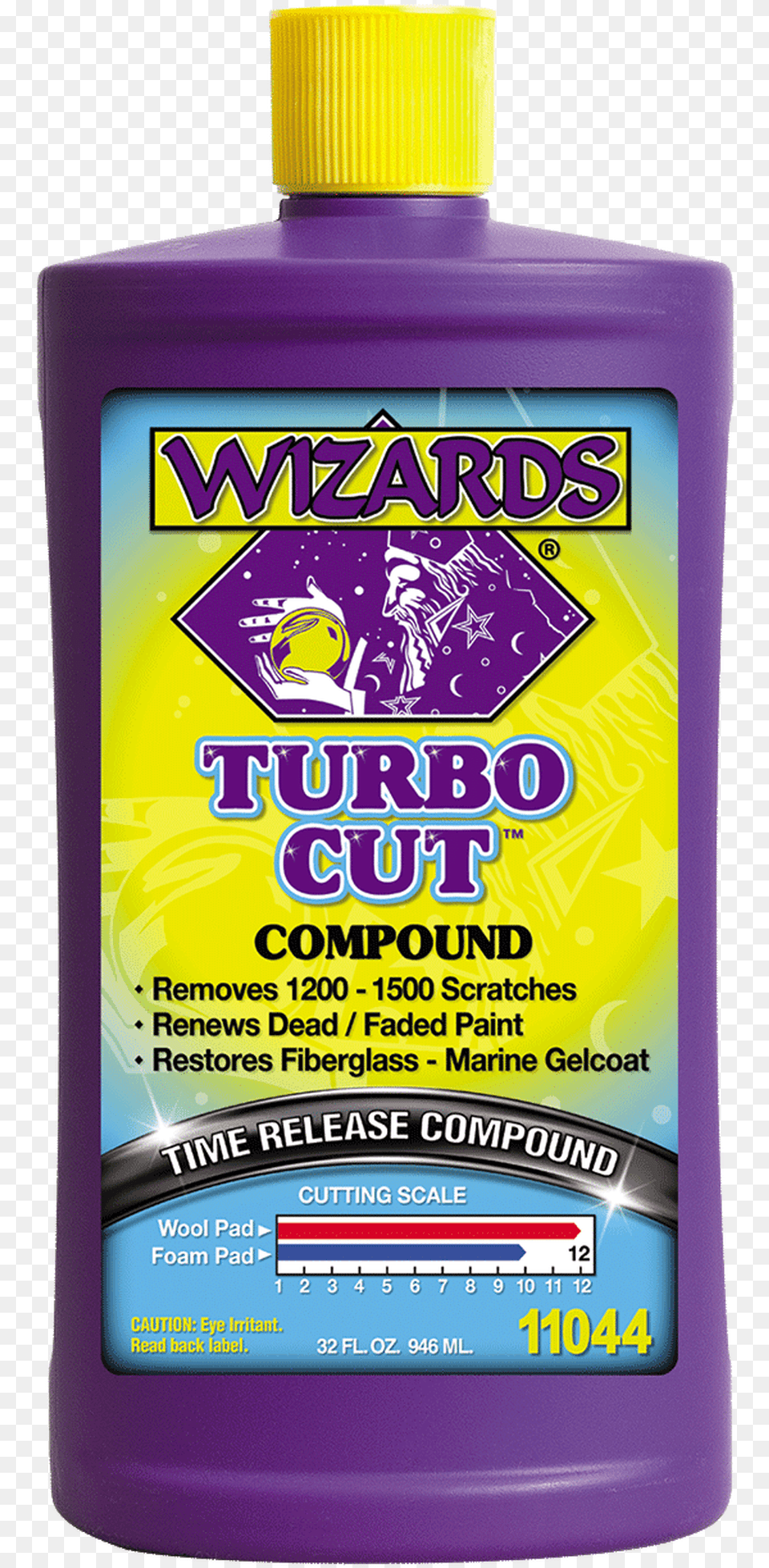 Wizards Turbo Cut Time Release Compound 32 Oz Bottle, Purple, Herbal, Herbs, Plant Free Transparent Png