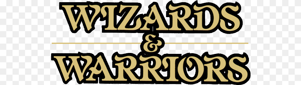 Wizards U0026 Warriors Details Launchbox Games Database Wizards And Warriors Logo, Text, Alphabet, Ampersand, Symbol Free Transparent Png