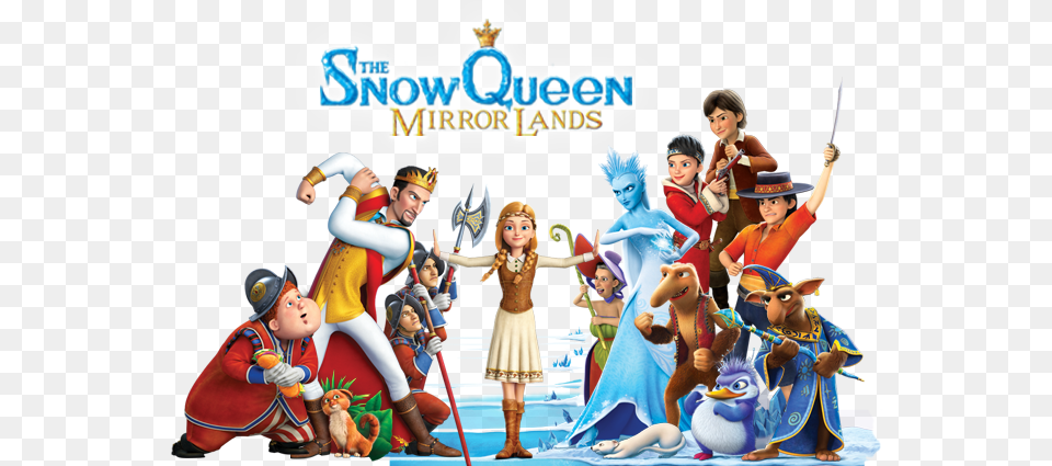 Wizart Snow Queen Mirrorlands Gerda, Adult, Person, Female, Woman Png