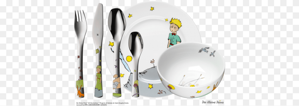 Wmf Children 6 Pcs Tableware Pitzelpatz, Cutlery, Fork, Spoon, Food Free Png