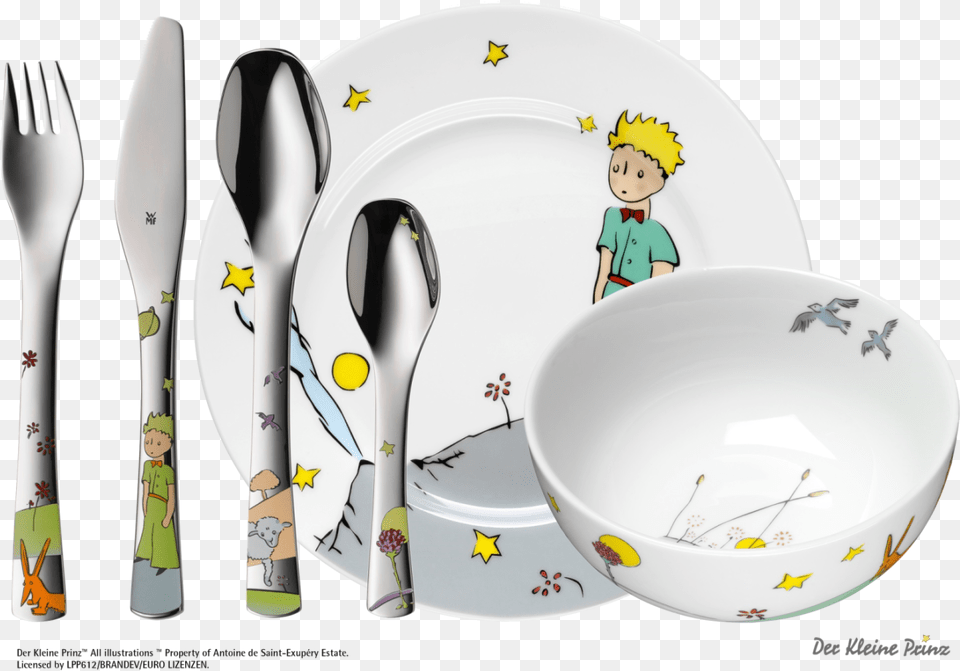 Wmf Little Prince All Crockery Items, Cutlery, Fork, Spoon, Food Free Png