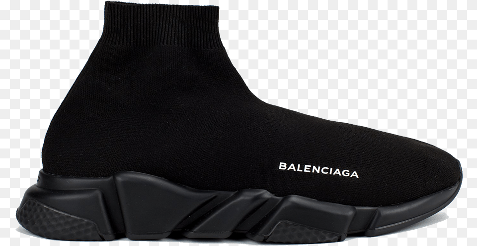 Wmns Balenciaga Speed Trainer Balenciaga Speed Trainer Triple Black, Clothing, Footwear, Shoe Png