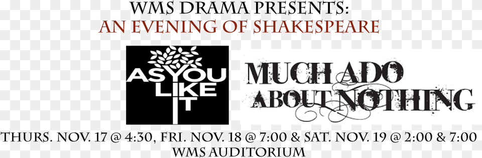 Wms An Evening Of Shakespeare Nov 17 18 Nyc Salt, Nature, Outdoors, Text, Snow Free Png Download