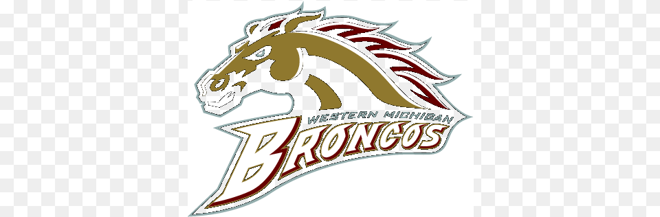 Wmu Broncos Western Michigan University Broncos Logo, Dynamite, Weapon Free Png Download