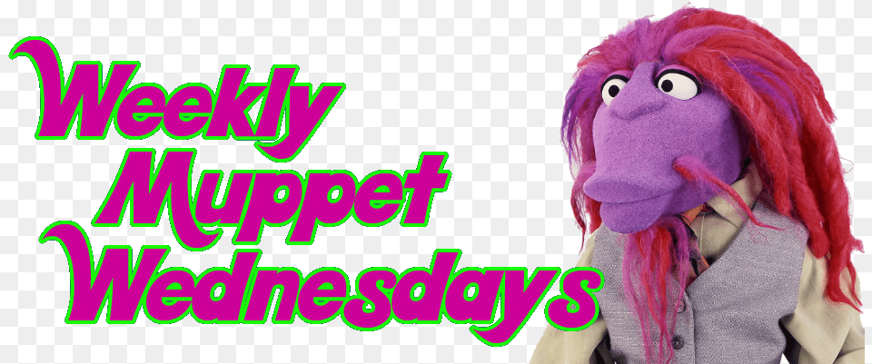 Wmw Clifford Muppets Logo, Plush, Purple, Toy, Doll Free Png