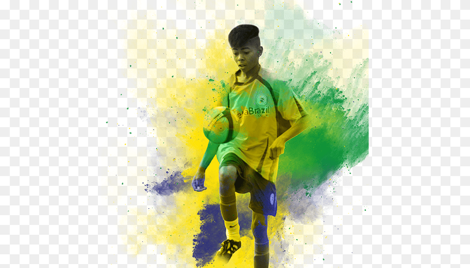 Wo Men1 Brazil Football, Boy, Child, Clothing, Shirt Free Png Download