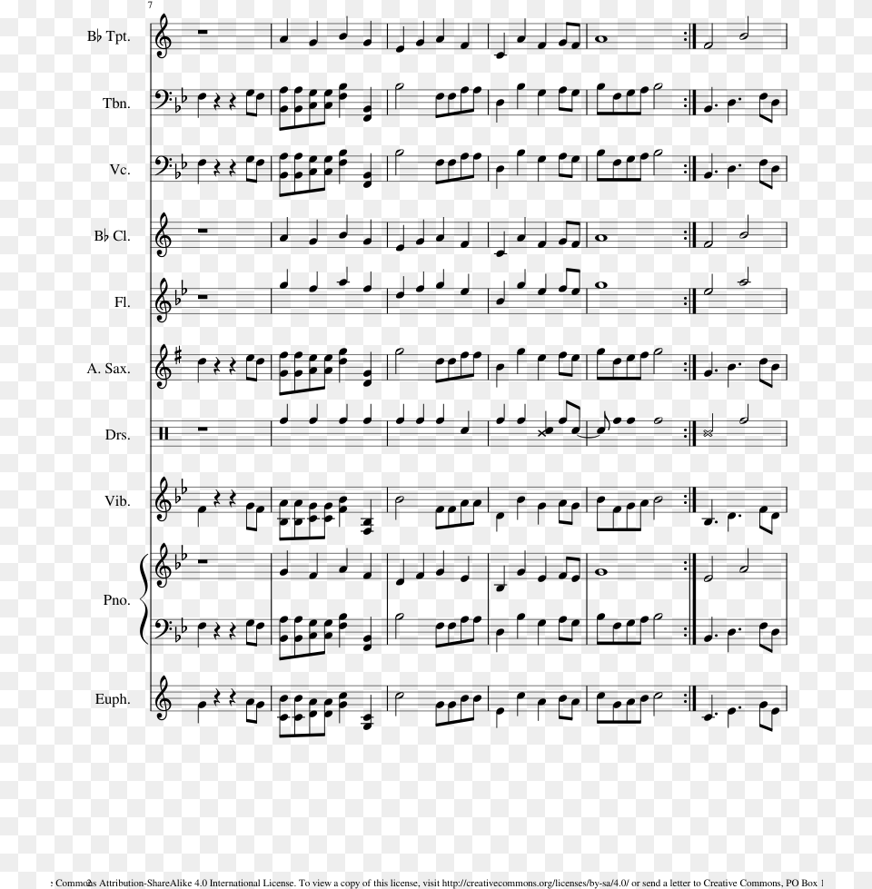 Woah Band Arrangement Piano Tutorial Life39s Incredible Again Score, Gray Png