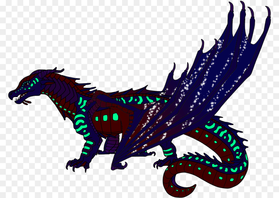 Wof Seaskynight Adopt Wings Of Fire Seawing Oc, Dragon, Animal, Dinosaur, Reptile Free Png