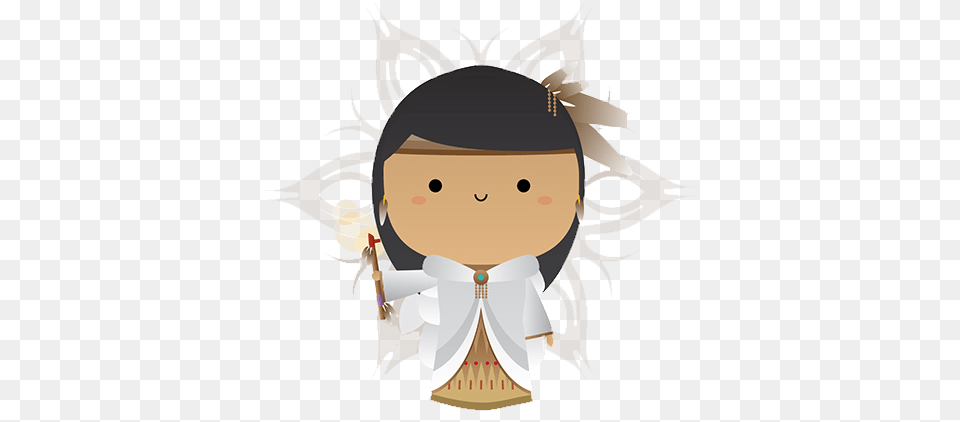 Wohpe Lakota Goddess Of Peace By Who Runs The World Cartoon, People, Person, Baby, Scarecrow Png Image