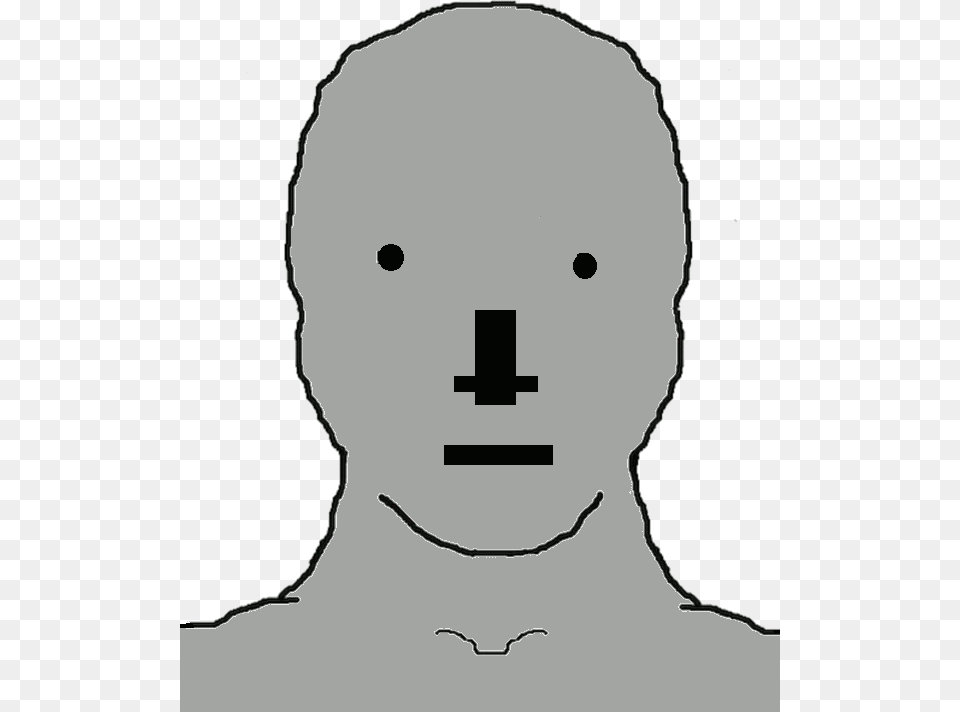 Wojak Npc, Photography, Baby, Person, Head Free Png Download