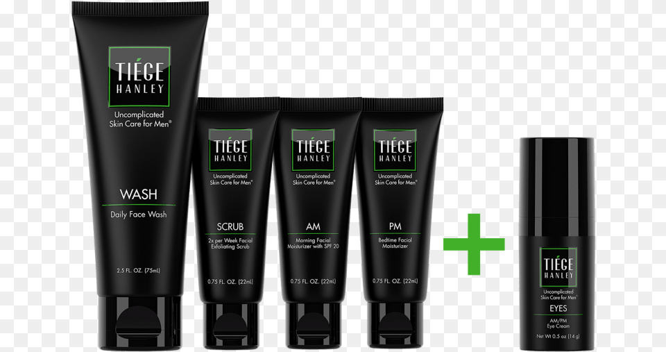 Woke Eyes Tiege Hanley Men39s Skin Care System, Bottle, Lotion, Aftershave, Cosmetics Free Png