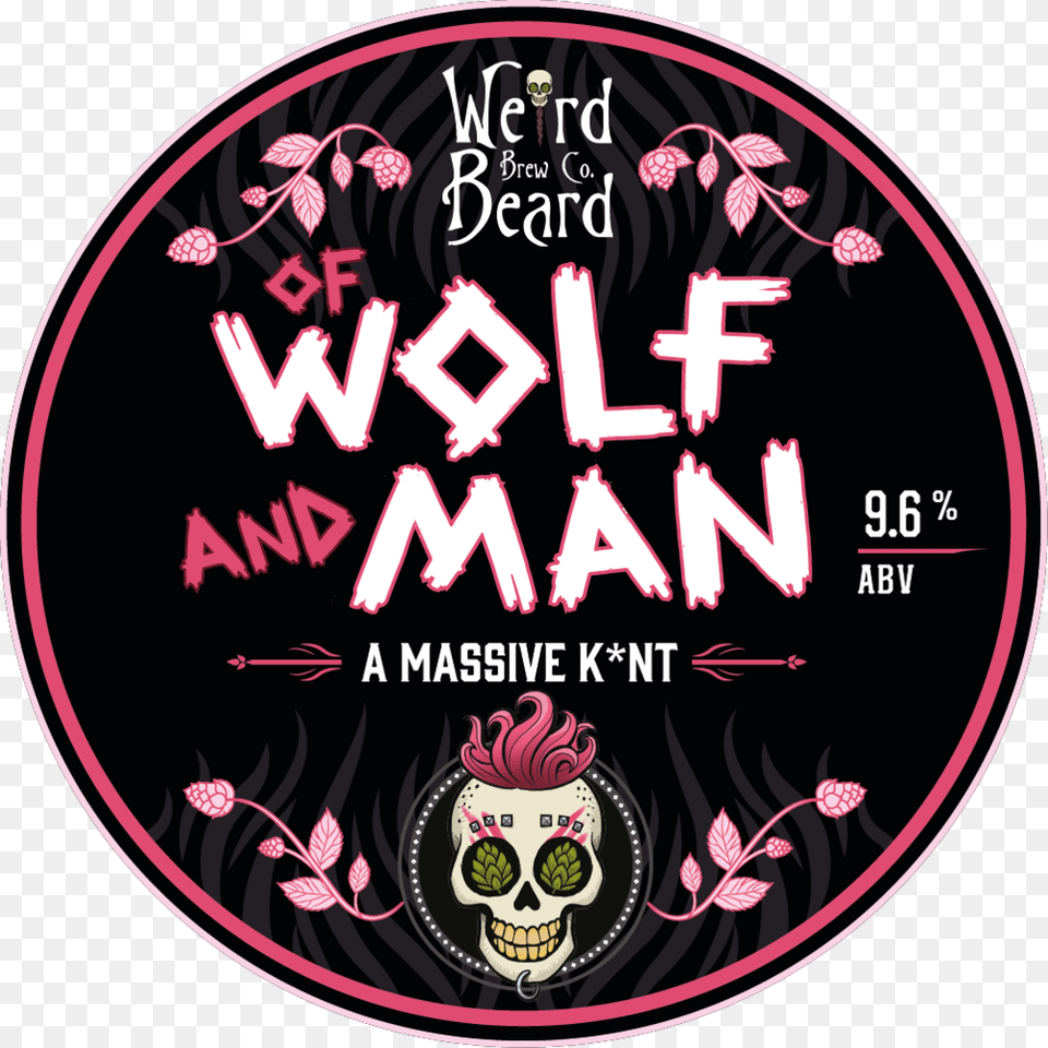 Wolf And Man Keg Preview 01 Weird Beard Brewery, Advertisement, Poster Png Image