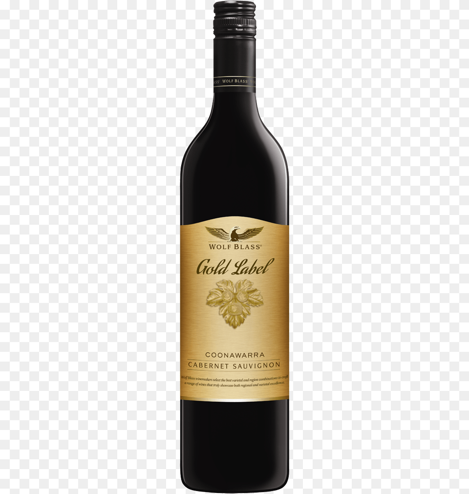 Wolf Blass Gold Label Cabernet Sauvignon Wolf Blass Gold Label Cabernet Sauvignon 2013, Alcohol, Beverage, Liquor, Bottle Png Image